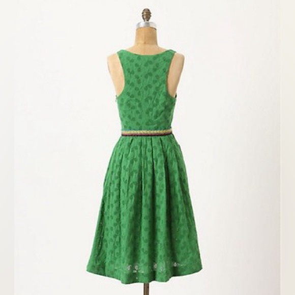 ANTHROPOLOGIE GRASS COURT DRESS - Picture 4 of 10